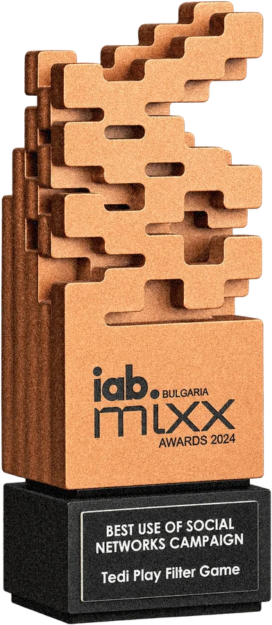 IAB MIXX Bulgaria · 2024 award, Best use of social networks, TEDI Play Filter Game